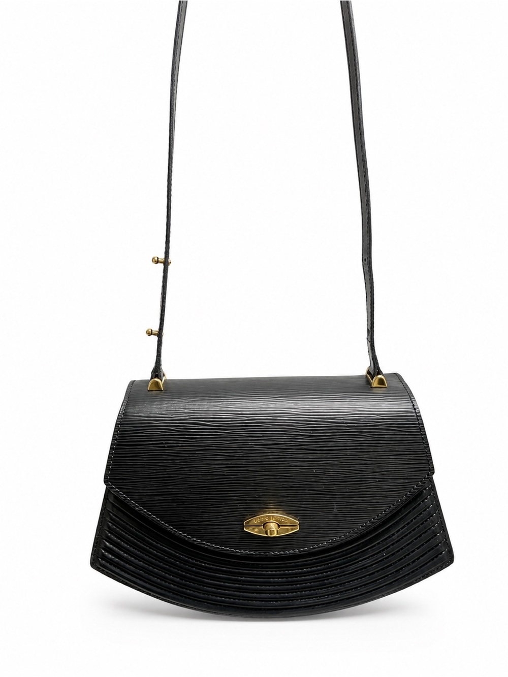 Louis Vuitton Vintage Tilsitt Black Epi Leather Shoulder Bag 1991 w:/ COA - Picture 3 of 15
